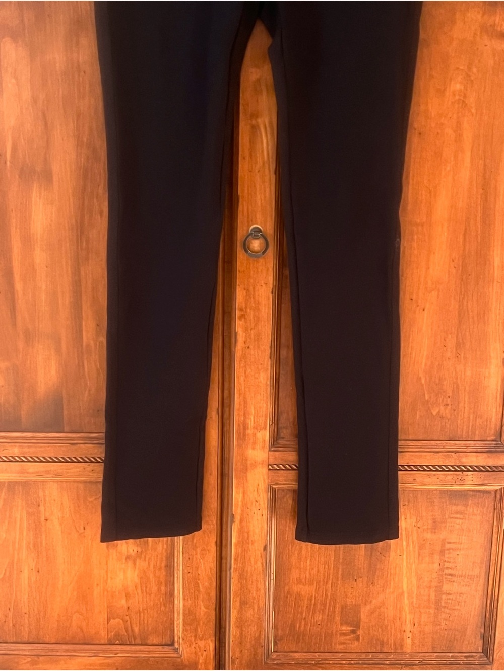 Theory Elly_Rave Skinny Ankle Black Pull On Pants | Belt Loops | SZ M | Like New - Picture 6 of 12